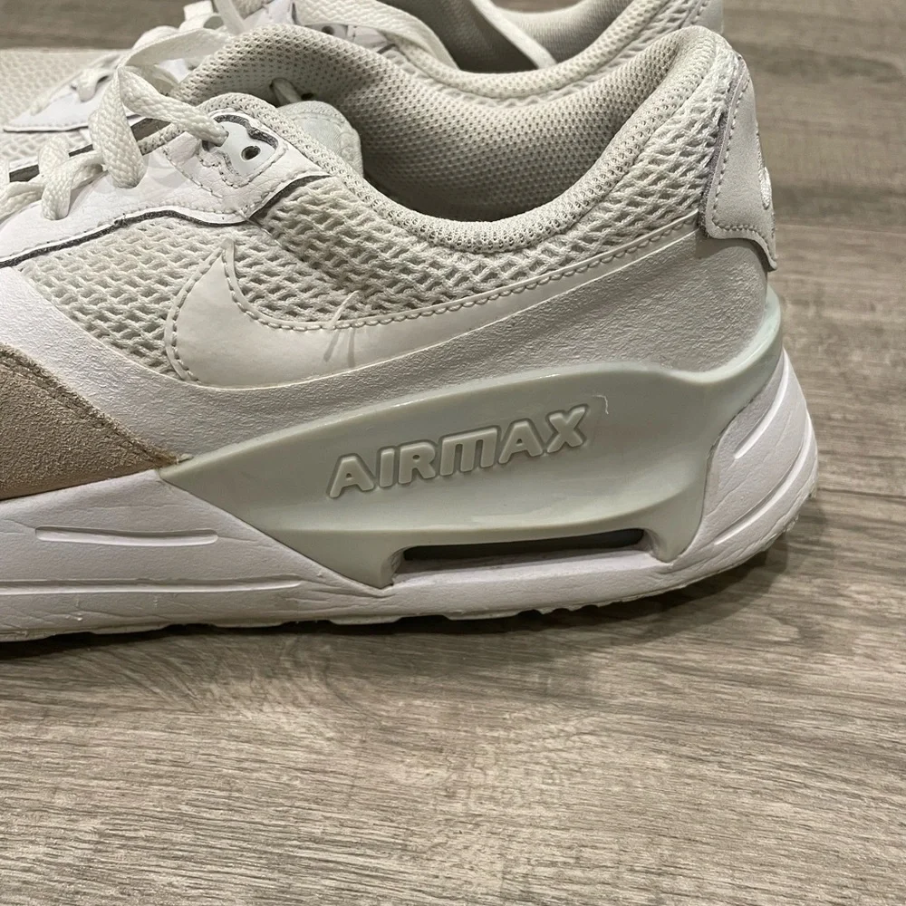 Nike Airmax Systm White pure platinum Mesh upper lace up Sneakers DM9537-101